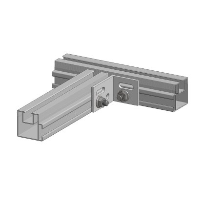 EXADECK - Aluminium Multi Angle for 40 x 40mm Rail