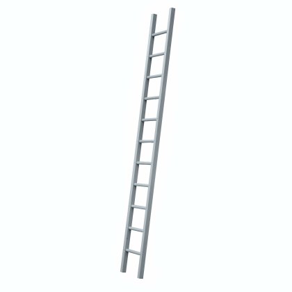 GRP Ladders 1500mm Grey - RAL 7001