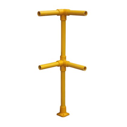GRP Corner Post - Pedestal Base - Yellow (RAL 1003) GRP Corner Post - Pedestal Base - Yellow (RAL 1003)