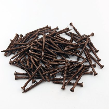 ScenicLiving Panel Cladding Coloured Screw - Oak (100pcs)