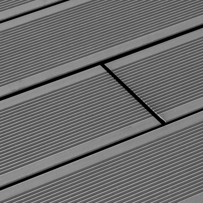 ScenicLiving Naturel Ribbed Decking - Slate Grey 3.2m