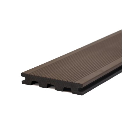 ScenicLiving Naturel Ribbed Decking - Rich Walnut 3.2m ScenicLiving Naturel Ribbed Decking - Rich Walnut 3.2m