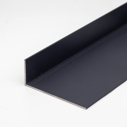 ScenicLiving Naturel Decking Aluminium Angle Trim - Basalt Grey