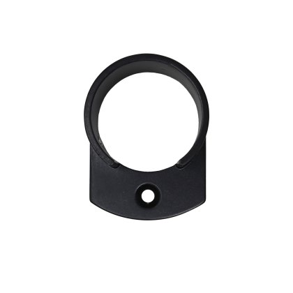 Wall Flange for Aluminium Handrail 42mm, Black