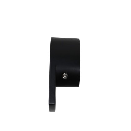 Wall Flange for Aluminium Handrail 42mm, Black