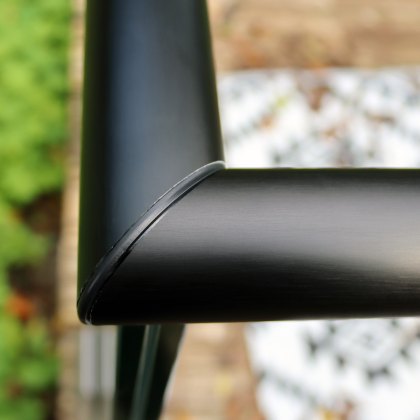 90 Degree Corner Connector for Aluminium Handrail 42mm, Black