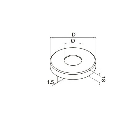 Click On Post Cover 105mm x 18mm - 316/Matt Black PPC Click On Post Cover 105mm x 18mm - 316/Matt Black PPC