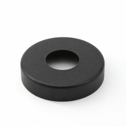 Click On Post Cover 125mm x 18mm - 316/Matt Black PPC Click On Post Cover 125mm x 18mm - 316/Matt Black PPC