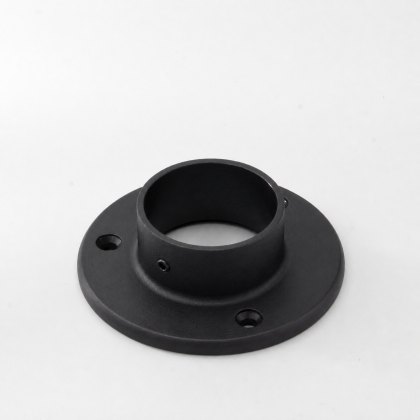 Eazypost External Handrail Wall Flange - 316/Matt Black PPC Eazypost External Handrail Wall Flange - 316/Matt Black PPC