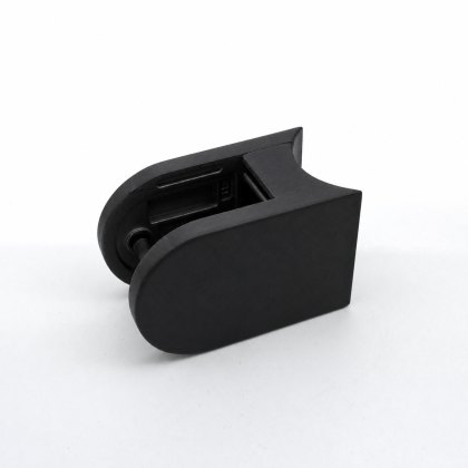 Eazypost Large D 15-19mm Glass Clamp - 316/Matt Black PPC Eazypost Large D 15-19mm Glass Clamp - 316/Matt Black PPC
