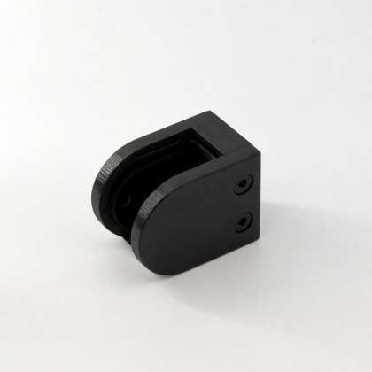 Eazypost Large D 21.5-25.5mm Glass Clamp - 316/Matt Black PPC Eazypost Large D 21.5-25.5mm Glass Clamp - 316/Matt Black PPC