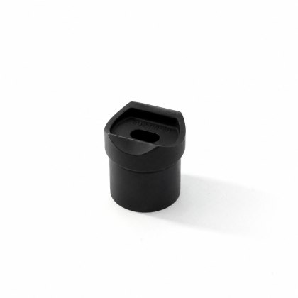 Eazypost Upright Tube Saddle - 316/Matt Black PPC Eazypost Upright Tube Saddle - 316/Matt Black PPC