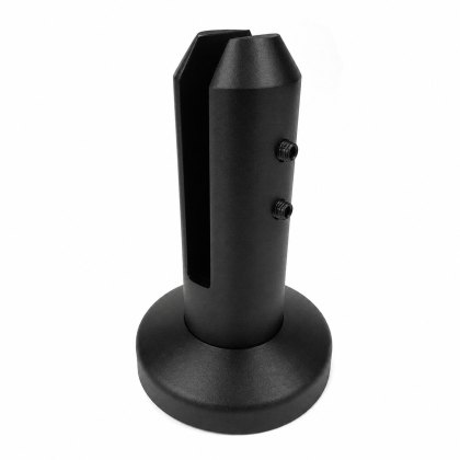 Eazyspigot Round Spigot to suit 12-13.5mm Glass - Duplex - 316/Matt Black PPC Eazyspigot Round Spigot to suit 12-13.5mm Glass - Duplex - 316/Matt Black PPC