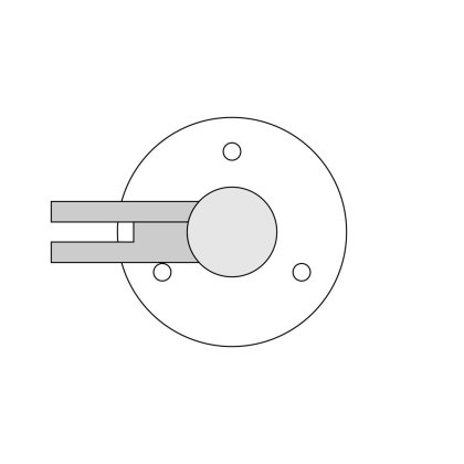Pre-Assembled Glass Balustrade Round End Post with Radiused End Cap - 316/Matt Black PPC Pre-Assembled Glass Balustrade Round End Post with Radiused End Cap - 316/Matt Black PPC