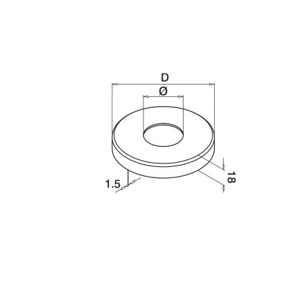 Click On Post Cover 105mmx18mm