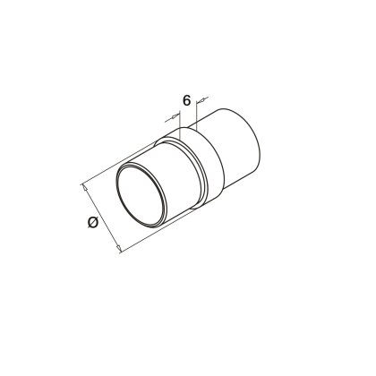 Eazypost Tube Connector