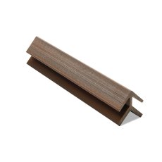 Ecoscape Forma - Spiced Oak External Corner Composite Cladding Trim