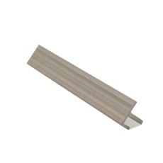 Ecoscape Forma - Silver Birch F Shape Composite Cladding Trim