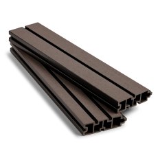 Ecoscape Clarity - Walnut Composite Fence Board