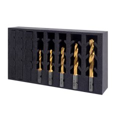 HMT VersaDrive Combi Drill-Tap Set, M5, M6, M8, M10, M12 HMT VersaDrive Combi Drill-Tap Set, M5, M6, M8, M10, M12
