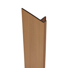 Ecoscape Forma - Spiced Oak Composite Panel Cladding Reveal Trim