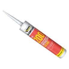 Everbuild Sika - Everflex LMA 200 Contractor's Silicone 295ml Translucent