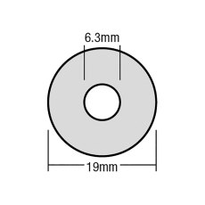 ForgeFix - TechFast Bonded EPDM Washer 5.5 x 19mm Box 100