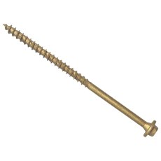 ForgeFix - Hexagonal/TORX Compatible Timber T30 Screws Tan 7x150mm Tub 50
