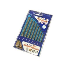 Faithfull - Standard Masonry Drill Set, 8 Piece 4-10mm Faithfull - Standard Masonry Drill Set, 8 Piece 4-10mm