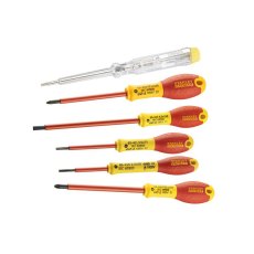 STANLEY - FatMax VDE Insulated Screwdriver Set, 6 Piece