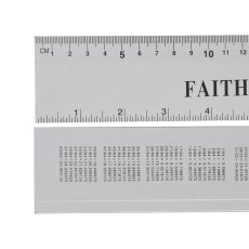 Faithfull - Aluminium Flat Rule Faithfull - Aluminium Flat Rule