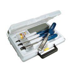 STANLEY - 5002 Bevel Edge Chisel & Oilstone Set, 6 Piece STANLEY - 5002 Bevel Edge Chisel & Oilstone Set, 6 Piece
