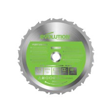 Evolution - FURY Multi-Purpose TCT Circular Saw Blade 210 x 25.4mm x 20T