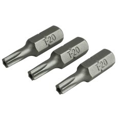 Faithfull - Security S2 Grade Steel Screwdriver Bits