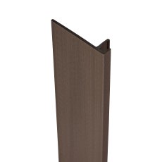Ecoscape Forma - Havana Dark Brown Composite Panel Cladding Reveal Trim