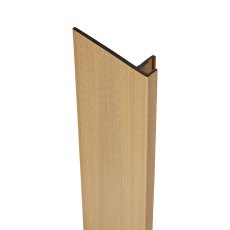 Ecoscape Forma - Natural Oak Composite Panel Cladding Reveal Trim