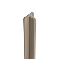 Ecoscape Forma - Silver Birch Composite Slatted Cladding Joint Trim