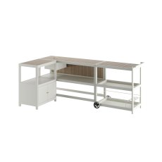 Ecoscape Outdoor Kitchen - Cotton Set of 3 Units & Covers