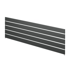 DuraPost Sleek® Aluminium Screen Panel (Pack of 5) 1.82m - Black
