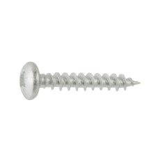 DuraPost® Pan Head Timber Screws 4 x 40mm - Ruspert Silver