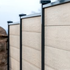 DuraPost Vista® Composite Fencing Board (Pack of 4) 1820mm - Oyster