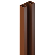 DuraPost Vista® Aluminium Infill Profile Set For Composite Panel 1825/1755mm - Sepia Brown DuraPost Vista® Aluminium Infill Profile Set For Composite Panel 1825/1755mm - Sepia Brown