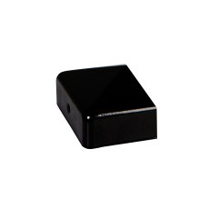 DuraPost® Half Post Cap With Bracket 75 x 37mm - Black DuraPost® Half Post Cap With Bracket 75 x 37mm - Black
