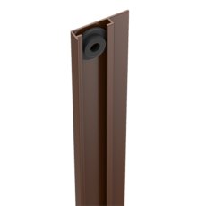 DuraPost® Cover Strip For U Channel 2100m - Sepia Brown