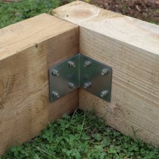 FENCEMATE® Sleeper Angle Bracket 85 x 85 x 80 x 2.5mm - Galvanised