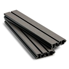 Ecoscape Clarity - Graphite Composite Fence Board