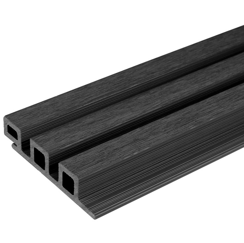 Midnight Composite Slatted Cladding Board