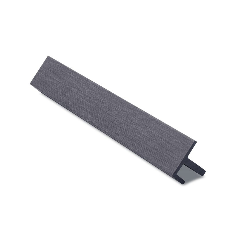 B+M Flint F Shape Composite Cladding Trim