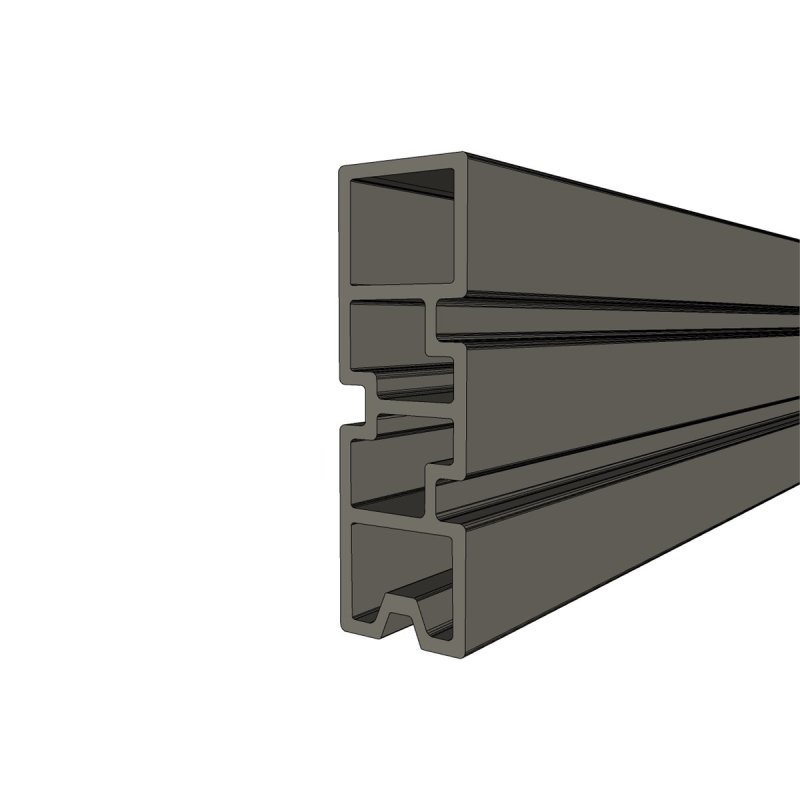 Ecoscape Ecoscape Clarity - Walnut Composite Fence Top Board