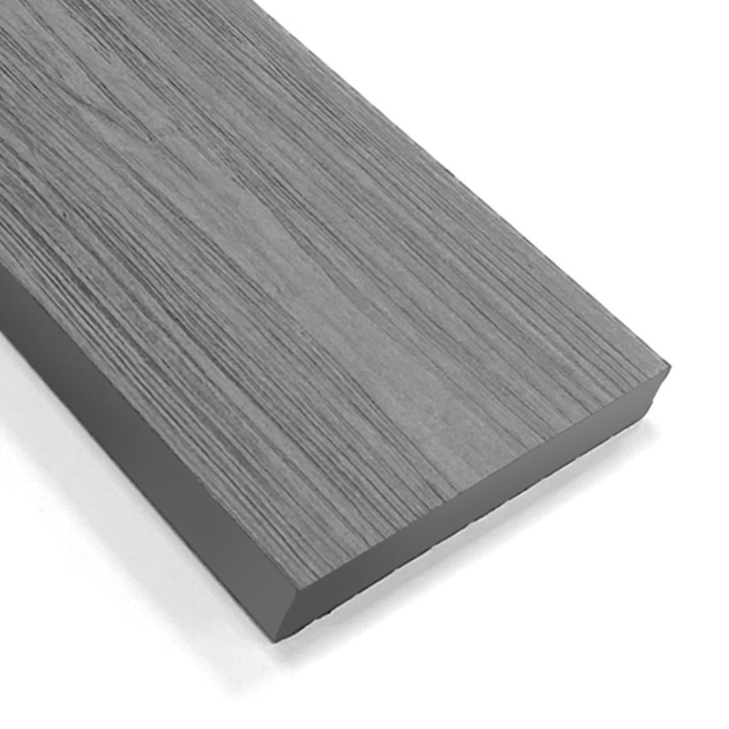 B+M HomeDeck Graphite Embossed Flat Decking Trim